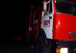 Под Белгородом сгорели 2 строительных вагончика