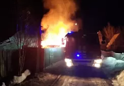 Выясняются причины пожара в Киренском районе Иркутской области