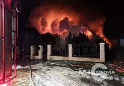 На пожаре в жилом доме под Домодедово никто не пострадал