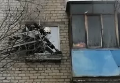 6 человек и домашние животные спасены на пожаре в Перми 