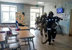 Условный пожар потушен в доме-интернате в Новокузнецке 