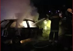 Ночью на Приморском проспекте в Петербурге сгорели 3 иномарки