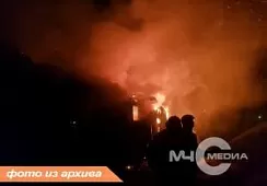 Дачный дом сгорел под Всеволожском